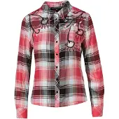 KOROSHI Blusa vermelho / preto / branco