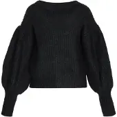 IZIA Pullover oversized preto