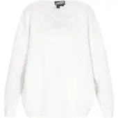 Dreimaster Pullover offwhite