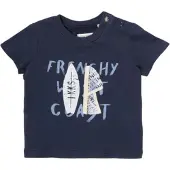 Ikks T-Shirt mangas curtas ECHARPANT rapazes - Azul - 2 ans