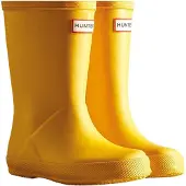 Hunter Bota de borracha amarelo / vermelho / branco