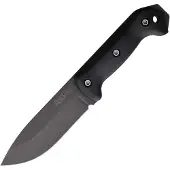 Ka-Bar Becker Faca de sobrevivência Companion Magnacut, black stonewash