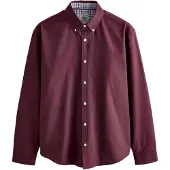 Next Camisa vermelho vinho
