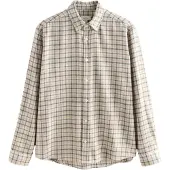 Next Camisa bege / ecru / antracite