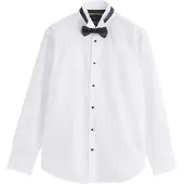 Next Camisa clássica navy / preto / branco