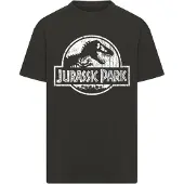 Merchcode Camiseta De Manga Curta Jurassic Park Distressed Oversized