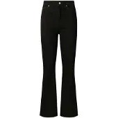 Pepe Jeans para mulher. PL2100021 Calça Flare Willa preta (26/32), Preto, Casual, Algodão
