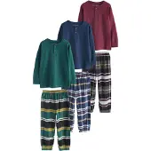 Next Pijama navy / esmeralda / bordeaux / preto