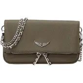 Zadig & Voltaire Mala de ombro 'ROCK' cáqui
