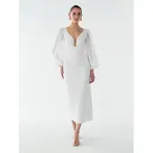 BWLDR Vestido 'Cada' branco
