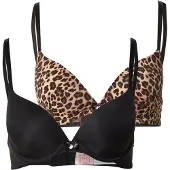 Hunkemoller Soutien castanho / cappuccino / preto