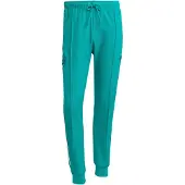 Adidas Calças de desporto turquesa / preto / branco