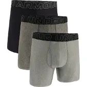 Under Armour Boxers Performance Tech Solid 6´´ 3 Unidades
