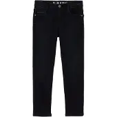 We fashion Calças de ganga preto denim