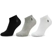 Ralph Lauren Meias 'Ghost Ped' acinzentado / preto / branco