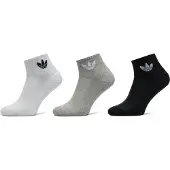 Adidas Originals Meias de Cano Médio — 3 pares