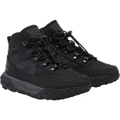Timberland unisex para criança. TB1A673Z0151 GreenStride Motion 6 Leather Ankle Boots preto (34), Couro, Plano, Cordão, Casual, Ao ar livre,