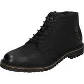 Bugatti Botas com atacadores ouro / preto