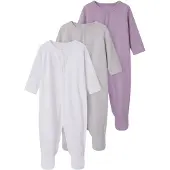 TWO SOON Pijama cinzento / roxo pastel / púrpura