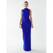 BWLDR Vestido 'Lana' azul cobalto