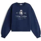 Tommy Hilfiger Sweatshirt navy / branco