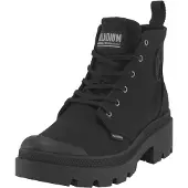 Palladium Sapatilhas de cano-alto PALLABASE TWILL mulheres - Preto - 37