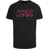 Mc Clothes Camisa 'ACDC' bege / rosa / preto / branco