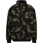 Urban Classics Casaco Pattern Fleece Oversized