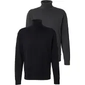 Jack & Jones Pullover 'JJEBASIC' acinzentado / preto