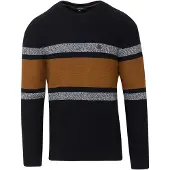 KOROSHI Pullover bege / cinzento / preto