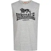 Lonsdale Camisa 'Clopton' acinzentado / preto
