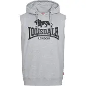 Lonsdale Sweatshirt 'Bignor' acinzentado / preto