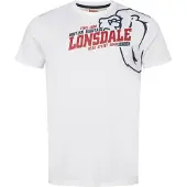 Lonsdale Camisa 'Walkley' vermelho / preto / branco