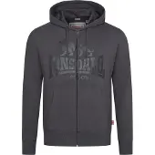 Lonsdale Casaco em moletão 'Krafty' antracite / preto