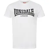 Lonsdale Camisa 'Fulwood' preto / branco