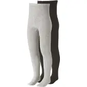 Cotton Prime Collants cinzento claro / preto