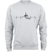 Cotton Prime Sweatshirt 'Harzschlag' cinzento / preto