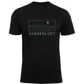 Cotton Prime Camisa 'Wanderlust' menta / preto