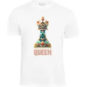 Cotton Prime Camisa 'Queen' turquesa / mel / petróleo / branco