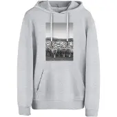 Cotton Prime Sweatshirt 'Schafe Mit Sonnenbrille' cinzento / cinzento claro / cinzento escuro