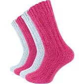 Cotton Prime Meias cinzento claro / rosa
