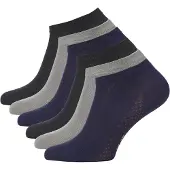 Cotton Prime Meias navy / cinzento / preto