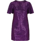 Faina Vestido de cocktail púrpura