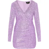Faina Vestido de cocktail lavanda