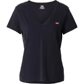 Levi's Camisa 'The Perfect V-Neck' vermelho fogo / preto / branco