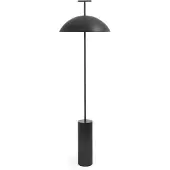 Kartell Candeeiro de pé Geen-A, preto, altura 132 cm, aço