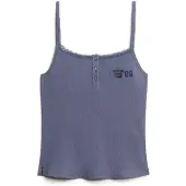 Superdry Camiseta Sem Mangas Athletic Graphic Button Cami