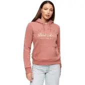 Superdry Moletom Com Capuz Luxe Metallic Logo