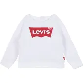 Levi's Kids Sweatshirt vermelho vivo / branco