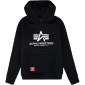 Alpha industries Sweatshirt vermelho / preto / branco